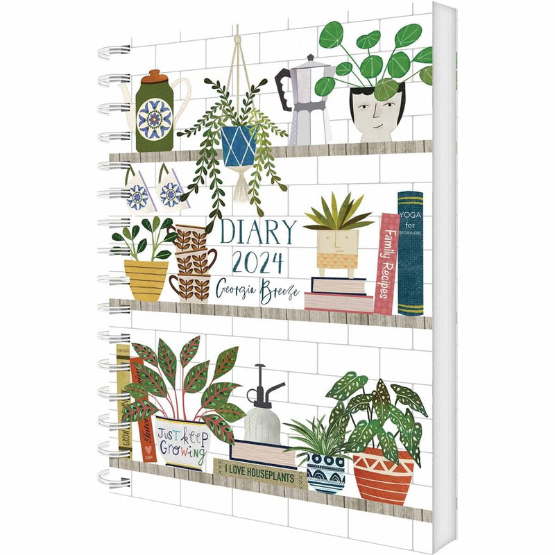 CAROUSEL CALENDARS Georgia Breeze A5 Diary 2024