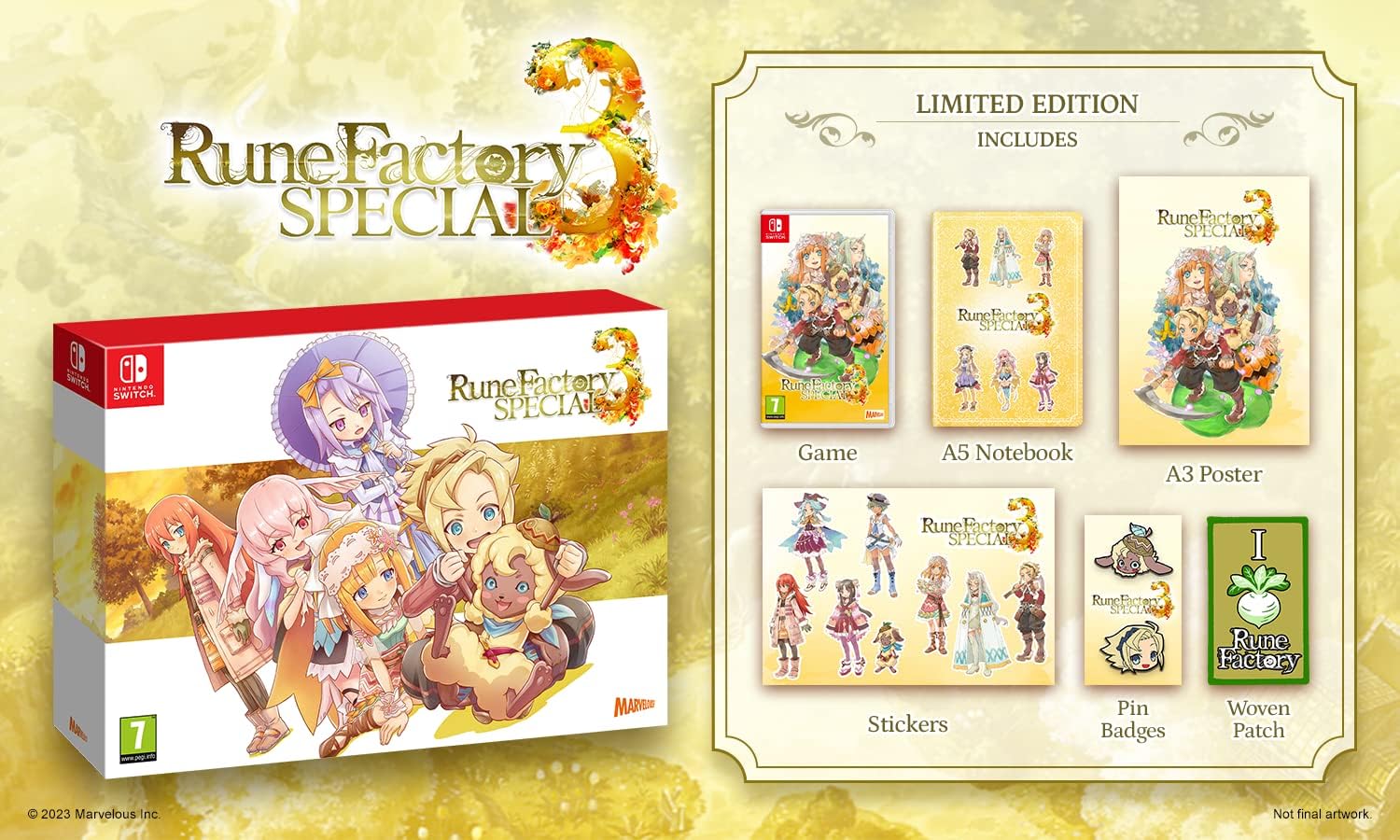 Rune Factory 3 Special - Limited Edition (Nintendo Switch