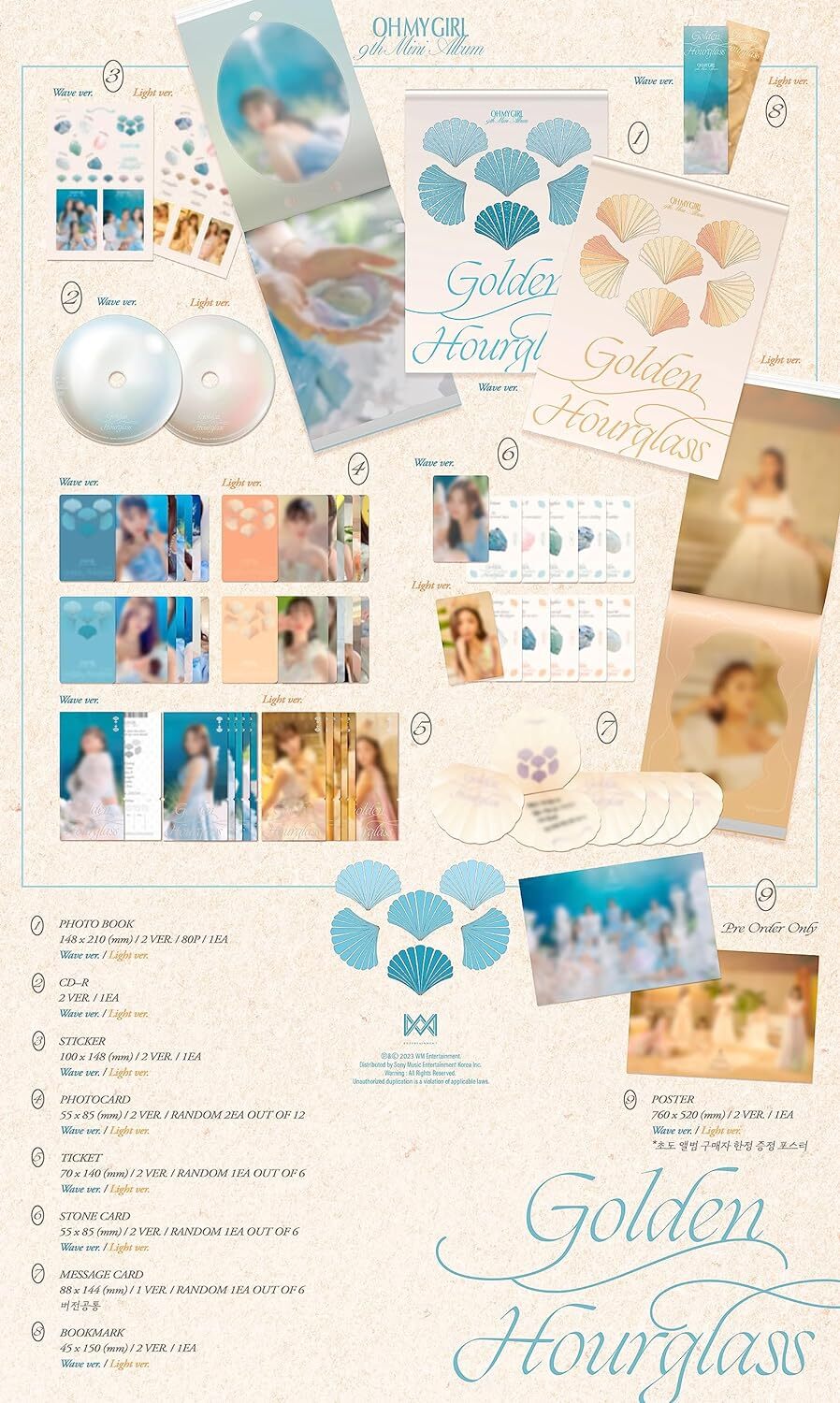 Golden Hourglass: 9th Mini Album