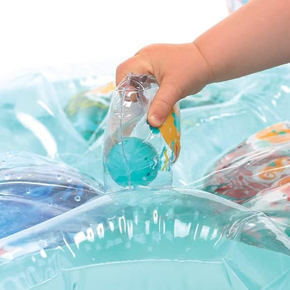 Ludi - Marine Water Mat - Large Sensory Activity Mat to Awaken the Baby - Develop Motor Skills - 16 Sea Animals - From 10 Months