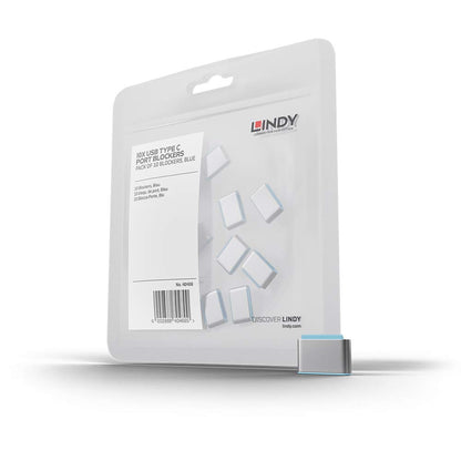 LINDY USB Type C Port Blockers (Without Key) - Pack of 10