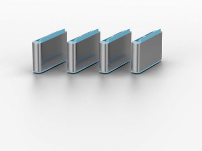 LINDY USB Type C Port Blockers (Without Key) - Pack of 10