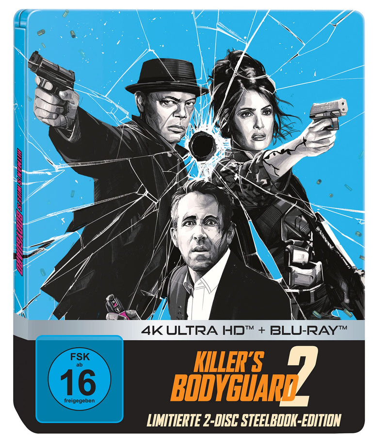 Killer's Bodyguard 2 - Limited Steelbook (4K Ultra-HD + Blu-ray) (exklusiv bei Amazon.de)