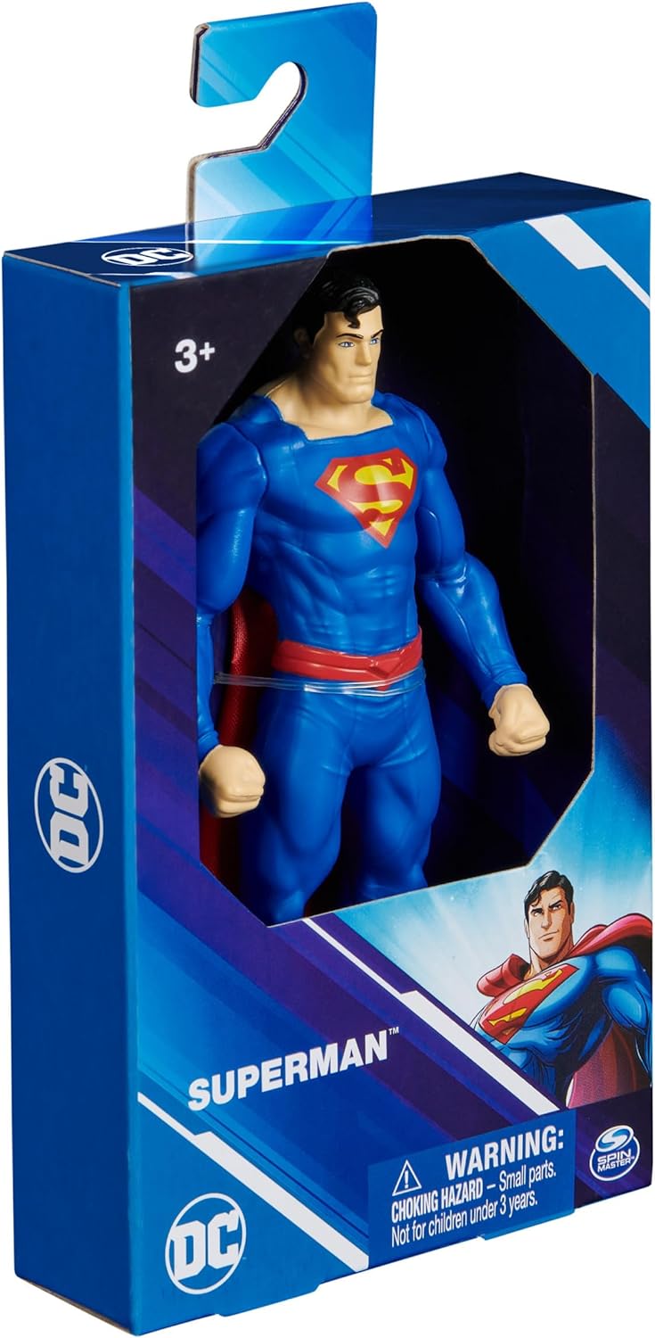 dc comics 6067722 Figure 6in Value Superman S1V1, Mehrfarbig