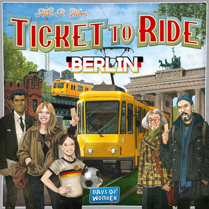 Days of Wonder | Ticket To Ride Berlin | Board Game | Ages 8+ | 2-4 Players | 10-15 Minutes Playing Time