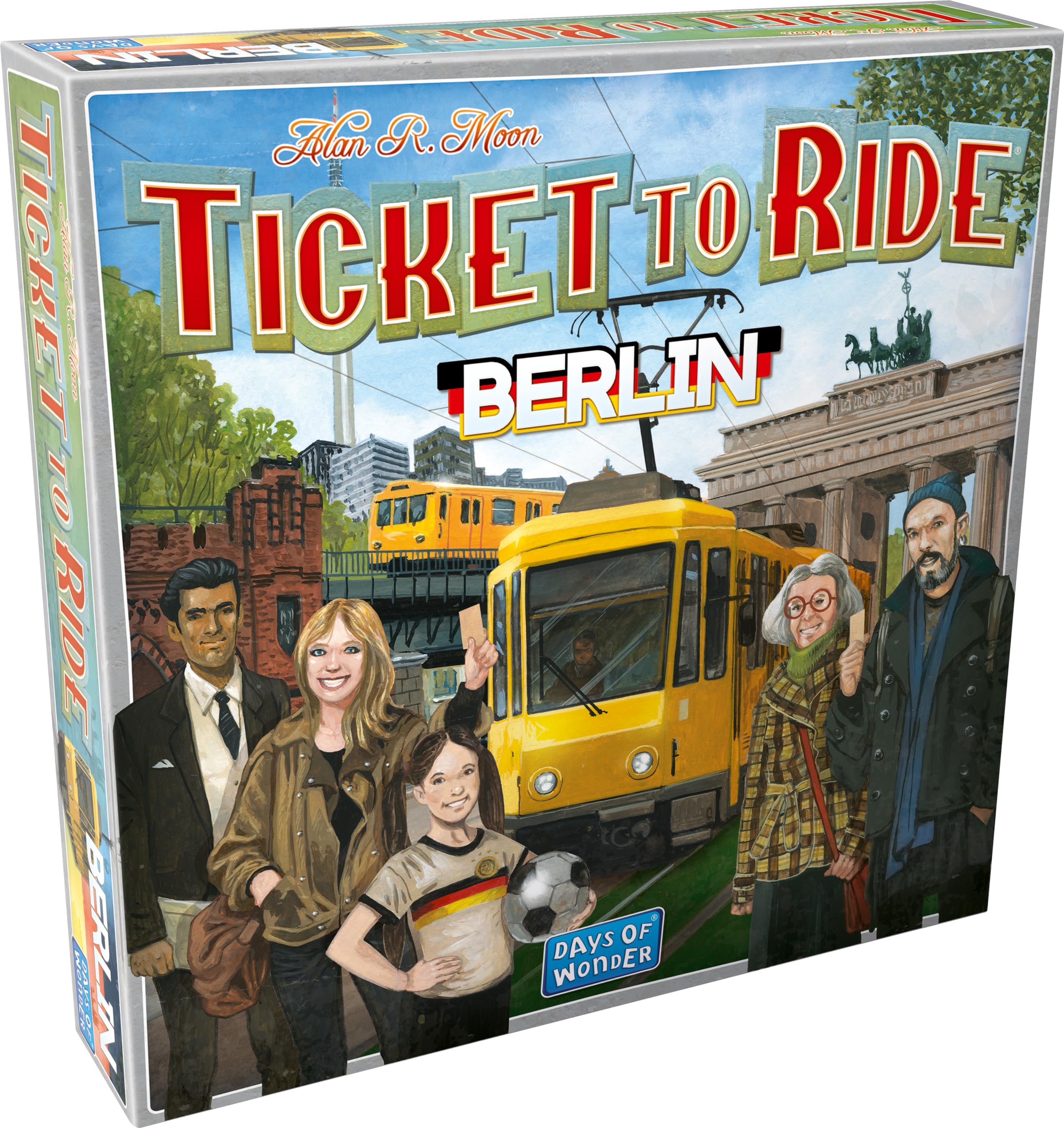 Days of Wonder | Ticket To Ride Berlin | Board Game | Ages 8+ | 2-4 Players | 10-15 Minutes Playing Time