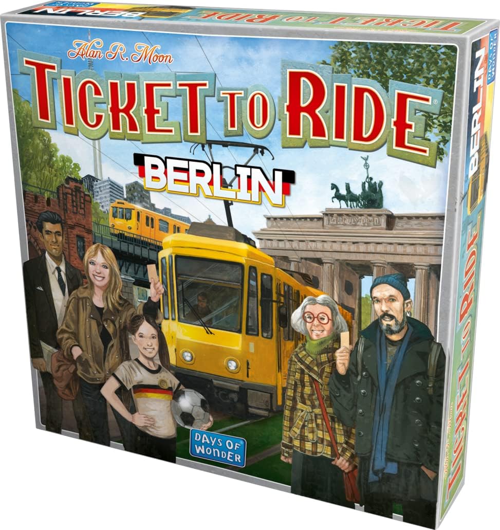 Days of Wonder | Ticket To Ride Berlin | Board Game | Ages 8+ | 2-4 Players | 10-15 Minutes Playing Time