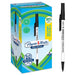 Paper Mate Kilometrico Ballpoint Pens | Long Writing with Medium Point (1.0mm) | Black Ink | 80% Recycled Plastic | 50 Count