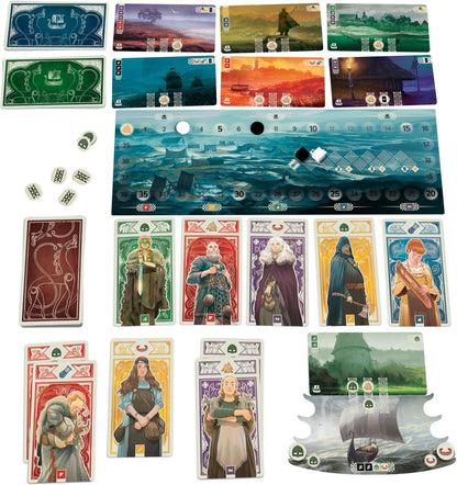 Bombyx | Knarr | Board Game | Ages 10+ | 2-4 Players | 30 Minutes Playing Time