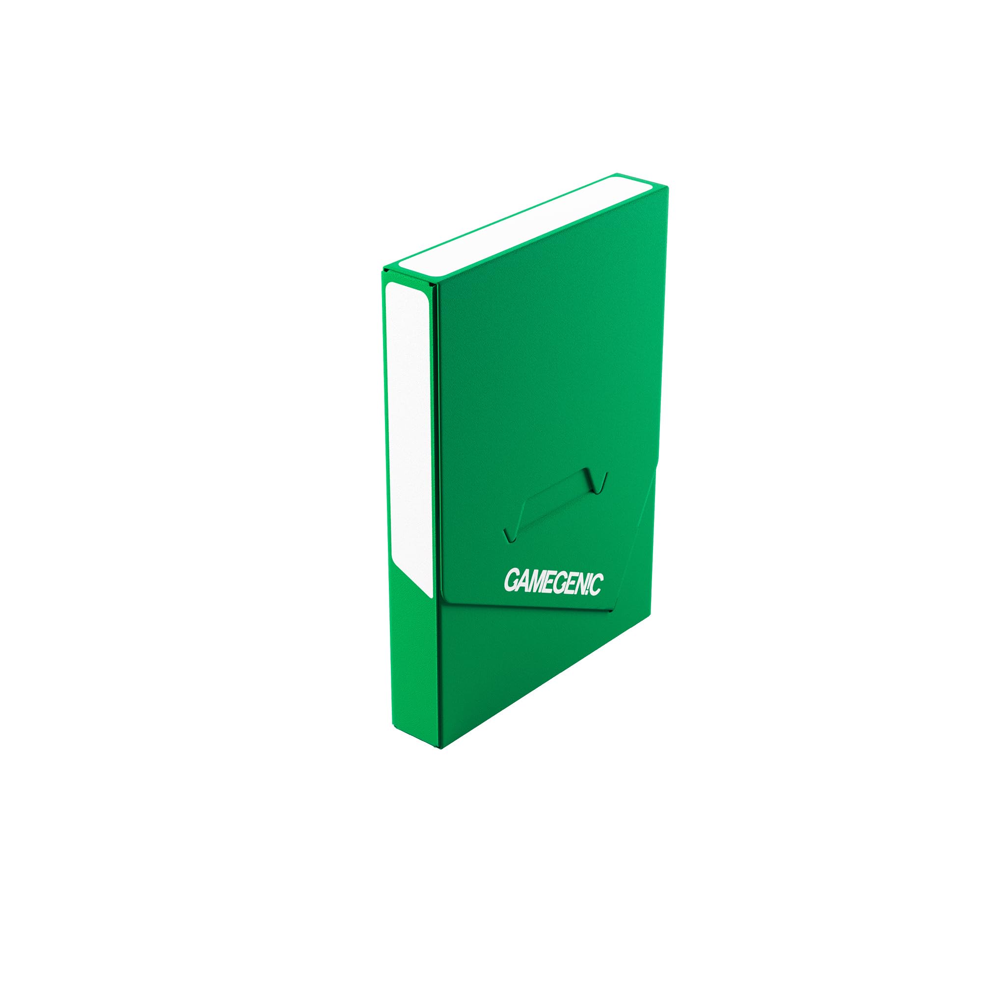 Gamegenic Cube Pocket 15+ Deck Box - Slim Card Holder for Cube Drafting and Card Protection, Modular System Perfect for TCGs, LCGs, Board Games and RPGs, Green Color, Made