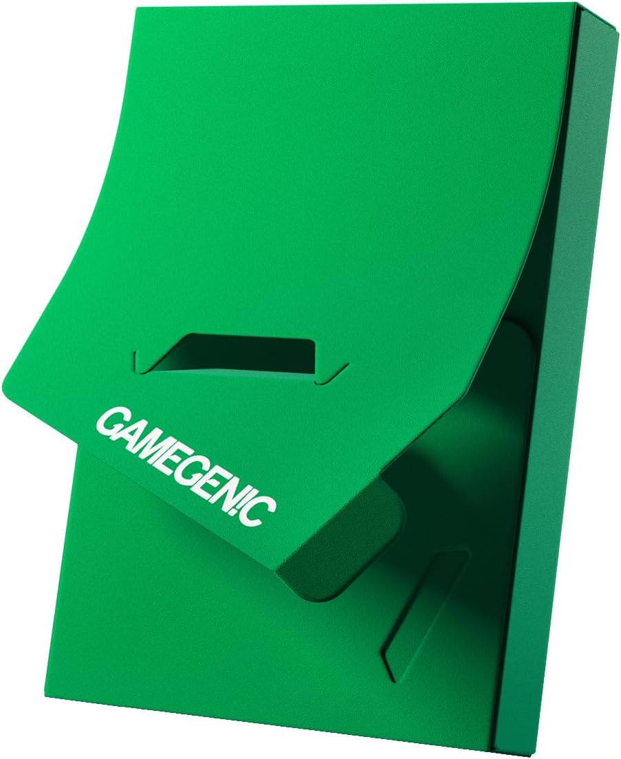 Gamegenic Cube Pocket 15+ Deck Box - Slim Card Holder for Cube Drafting and Card Protection, Modular System Perfect for TCGs, LCGs, Board Games and RPGs, Green Color, Made