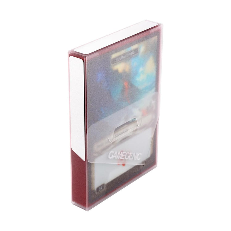Gamegenic Cube Pocket 15+ Deck Box - Slim Card Holder for Cube Drafting and Card Protection, Modular System Perfect for TCGs, LCGs, Board Games and RPGs, Clear Color, Made