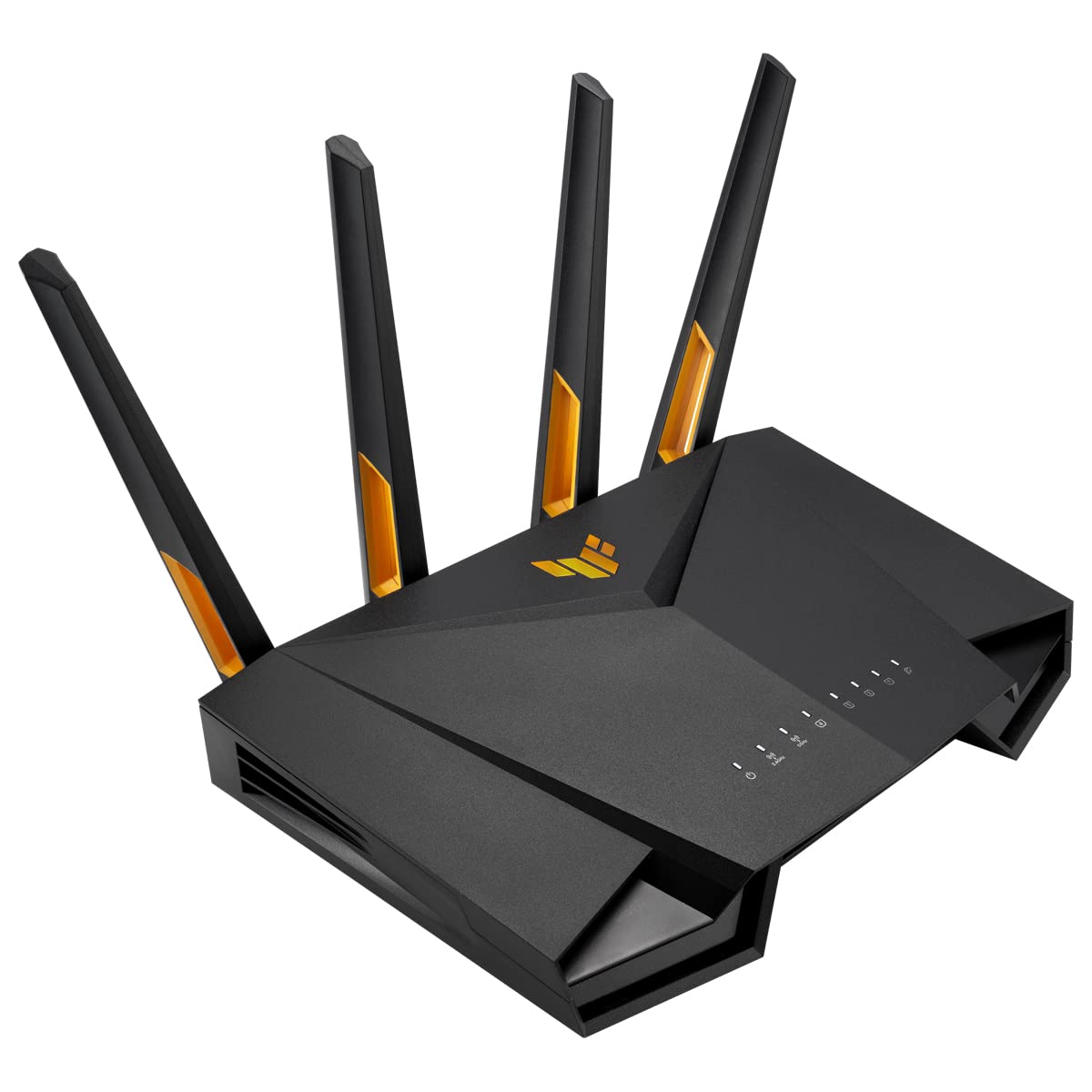 ASUS TUF Gaming AX3000 V2 Dual Band WLAN kombinierbarer Router (Tethering als 4G und 5G Router-Ersatz, WiFi 6, bis zu 3000 Mbit/s, Mobile Game Mode, 2,5Gbit/s Port, AiMesh, AiProtection Pro
