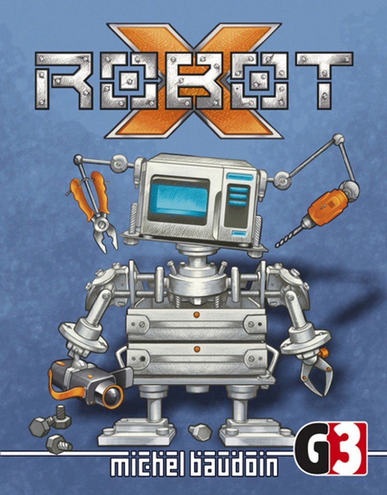 G3 Game 105707 German/English/Polish Robot X Card Game