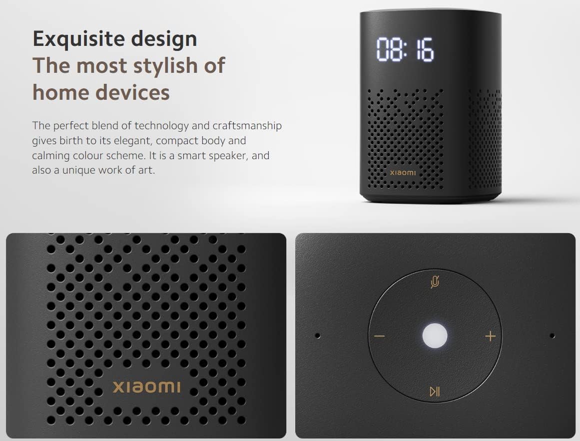 Smart Loudspeaker With Google Assist Xiaomi Smart Speaker Ir Control