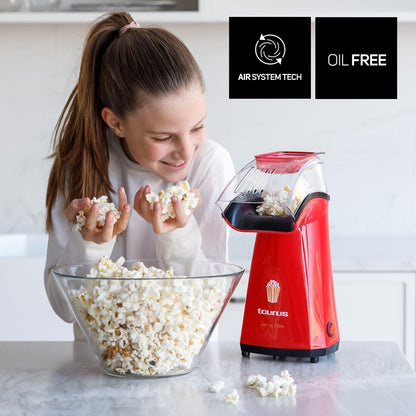Popcorn Maker Taurus Pop Corn 1100 W Red
