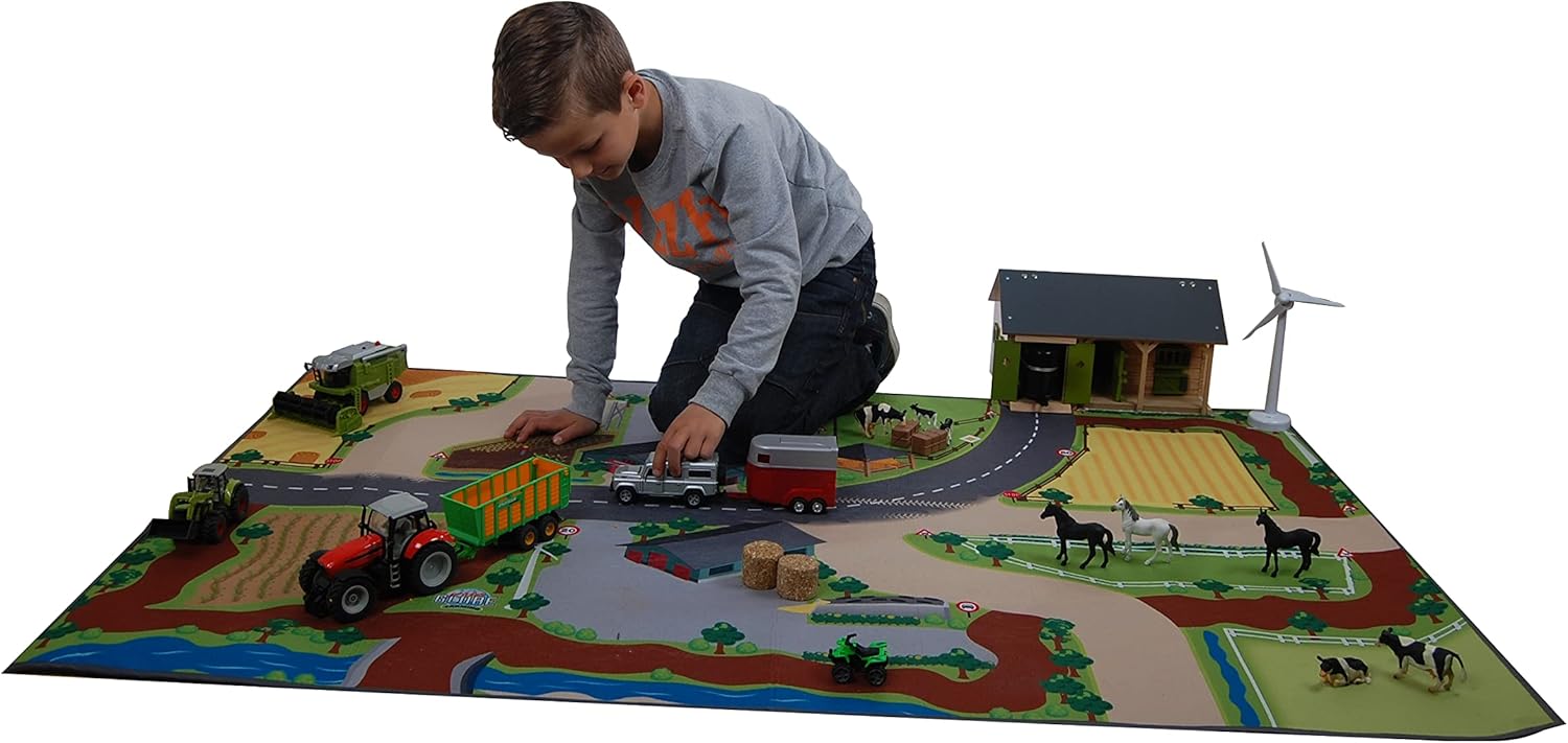 Speelkleed Kids Globe: boerderij 100x150 cm (570347)