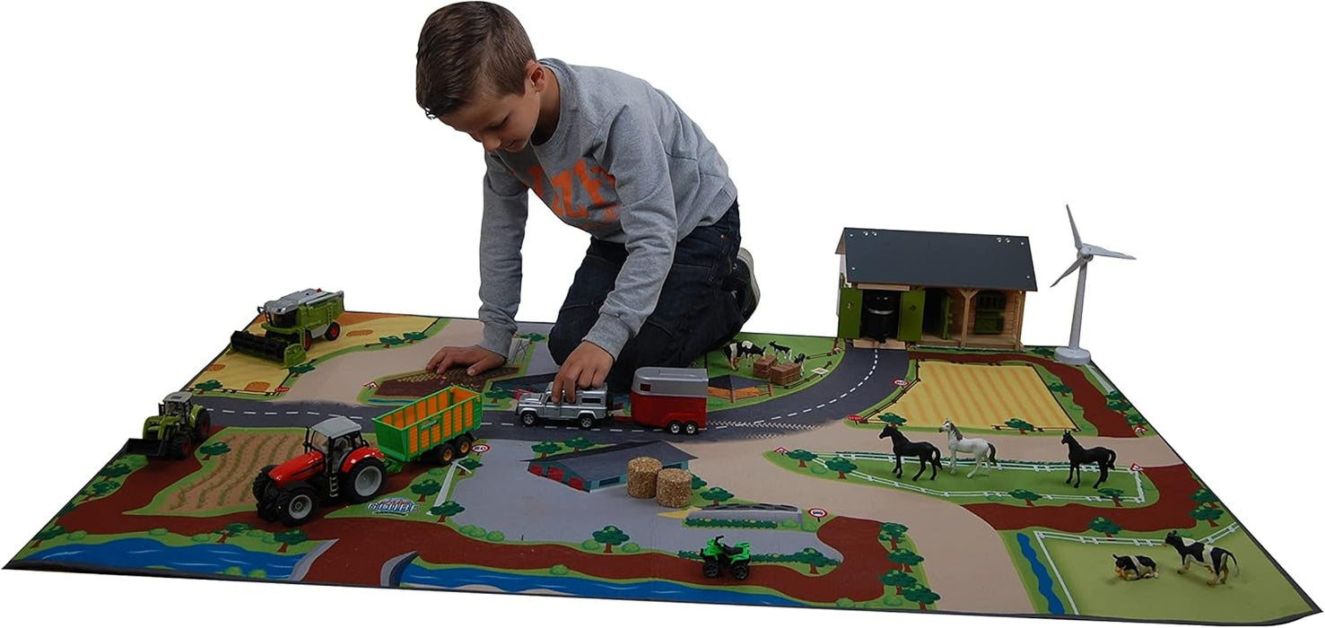 Speelkleed Kids Globe: boerderij 100x150 cm (570347)