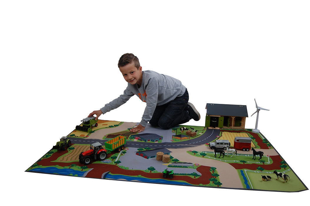 Speelkleed Kids Globe: boerderij 100x150 cm (570347)