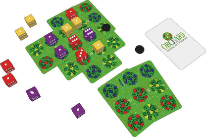 Orchard Solo game with 9 cards