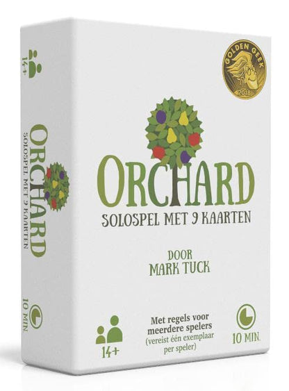 Orchard Solo game with 9 cards
