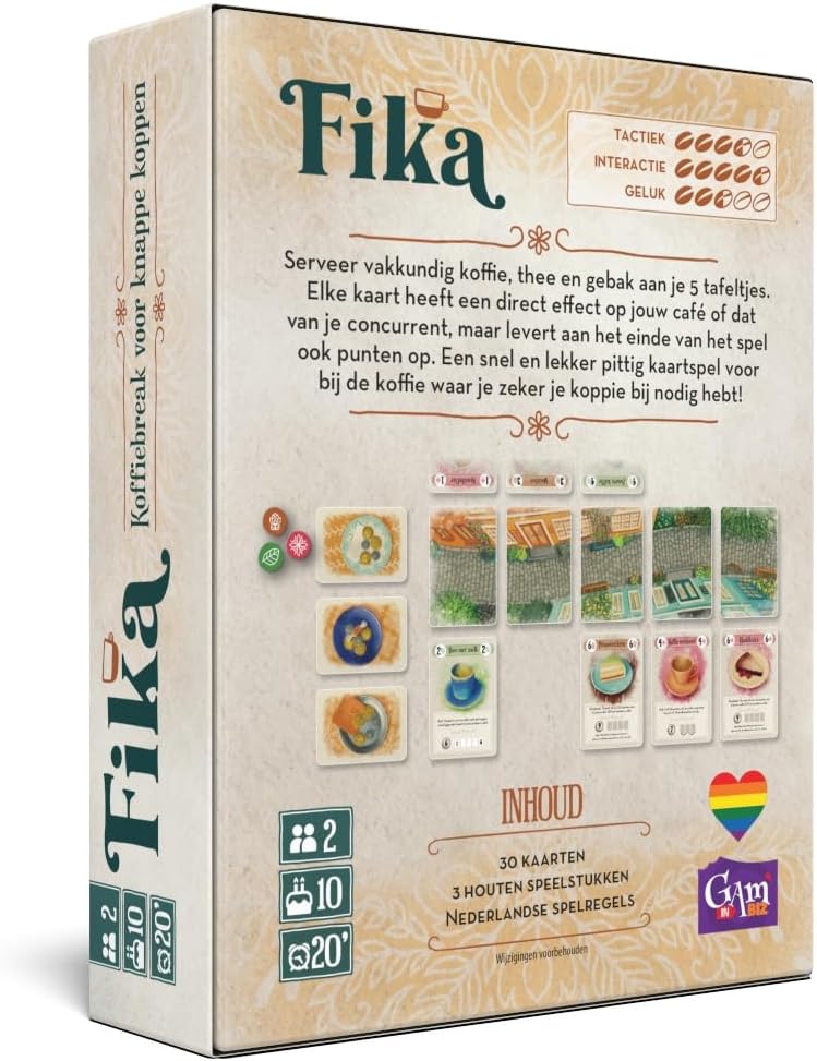 Gam'inbiz FIKA - kaartspel NL SpeelgoedvhJaar
