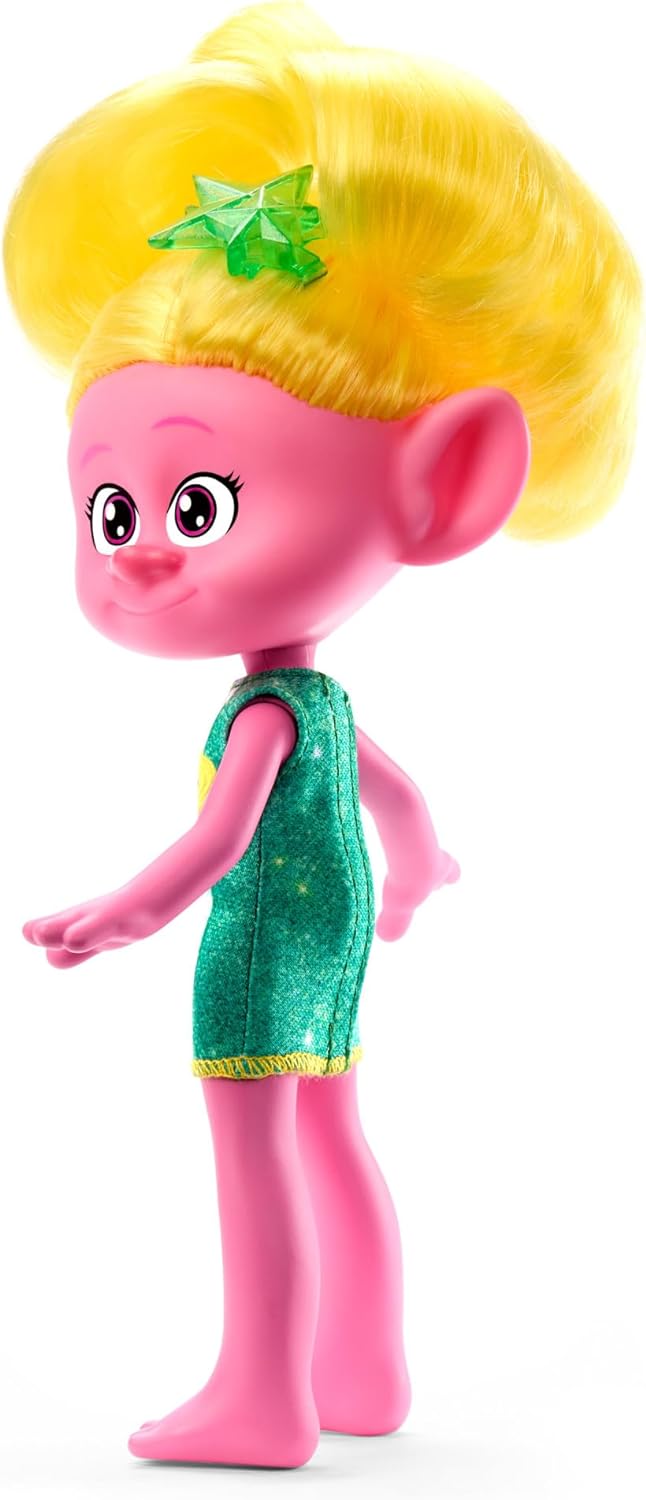 DreamWorks Trolls Band Together Trendsettin’ Fashion Doll, Viva with Vibrant Hair & Accessory, Toys Inspired by the Movie, HNF14