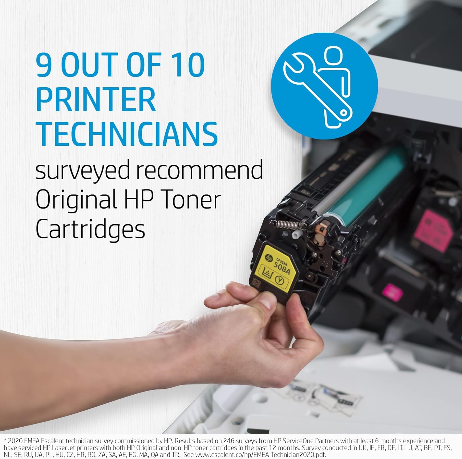 HP 213A Cyan Original LaserJet Toner Cartridge