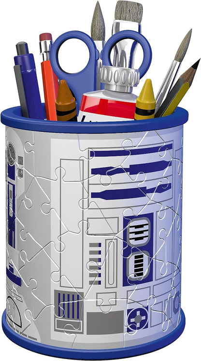 Ravensburger 11554 Star Wars R2-D2 3D Jigsaw Puzzle for Kids and Adults Age 6 Years Up-54 Pieces-Pencil Holder-No Glue Required