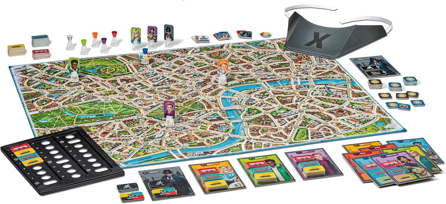 Ravensburger Scotland Yard Family Strategy Board Game for Kids and Adults Age 8 Years Up - New 2023