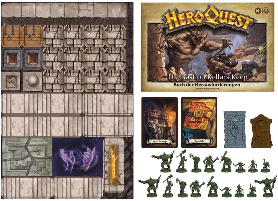Hasbro HeroQuest - Die Bastion Kellars K HASD0050
