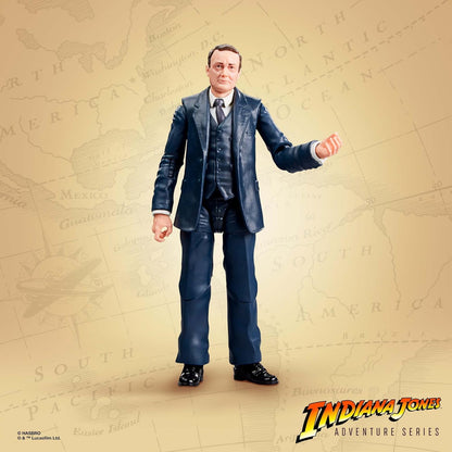 Indiana Jones y Aventureros del Arca Perdida, Figuras Marcus Brody y René Belloq (Ark Showdown) Adventure Series de 15 cm
