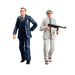 Indiana Jones y Aventureros del Arca Perdida, Figuras Marcus Brody y René Belloq (Ark Showdown) Adventure Series de 15 cm