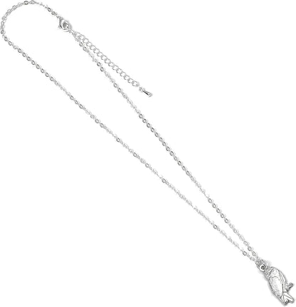 Harry Potter Official Hedwig Owl Link Chain Necklace by The Carat Shop