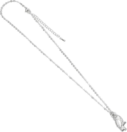 Harry Potter Official Hedwig Owl Link Chain Necklace by The Carat Shop