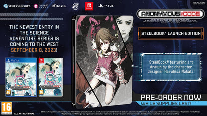 Anonymous;Code Steelbook Launch Edition (Switch)