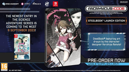 Anonymous;Code Steelbook Launch Edition (Switch)