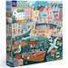 eeBoo Piece & Love: Seaside Harbor - Puzzel van 1000 stukjes - Vierkante puzzel voor volwassenen, 23x23, inclusief afbeeldingsreferentie-invoegsel, glanzende stukken