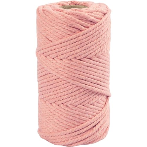 Craft Kit - Macramé Rope - Pink (977561)