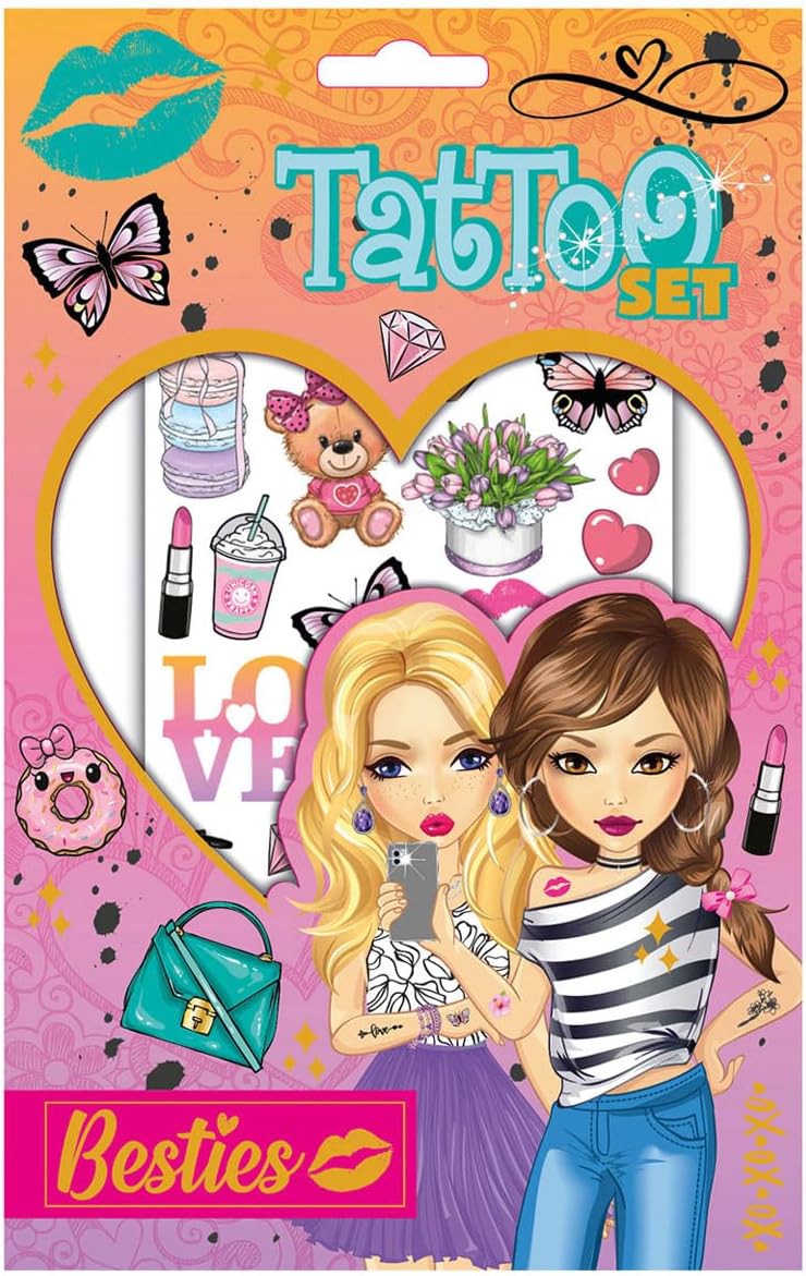 Besties - Besties Plaktattoos 2 Vellen