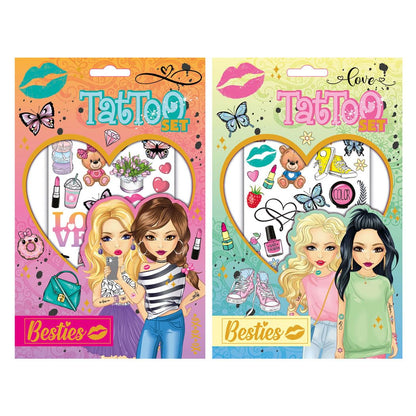 Besties - Besties Plaktattoos 2 Vellen
