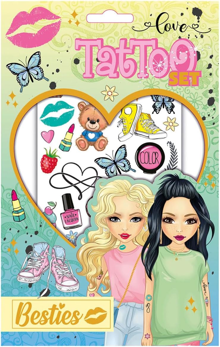 Besties - Besties Plaktattoos 2 Vellen