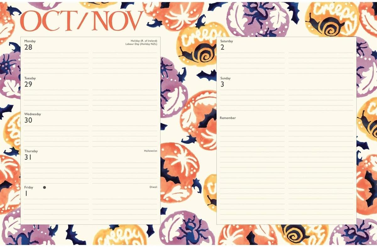 2024 Emma Bridgewater Golden Tulips Deluxe Diary