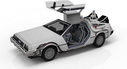 Revell 3D Puzzle 00221 Time Machine "Back to the Future" 157 Pieces, Highly Detailed, 34cm in length, Fun & Easy To Build