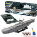 Revell-Revell-05675 Regalo Set Das BOOT-40 Aniversario, Escala 1:144, con Pinturas Base, Pegamento y brocha Other License Película Kit de Modelo de plástico, Color sin Pintar, Mittel (05675
