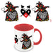 Disney Queen of Hearts Mug in Presentation Gift Box (Off with Their Heads Design) 11oz Ceramic Mug - Official Merchandise