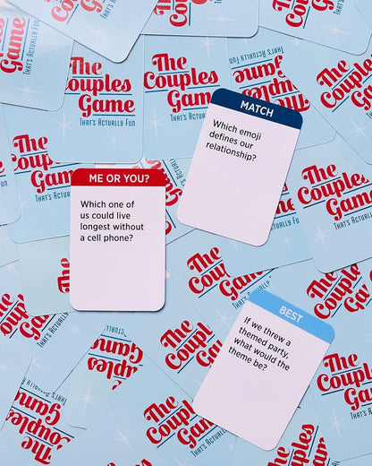 DSS Games The Couples Game - Juego de Fiesta - Juego de Cartas - Inglés