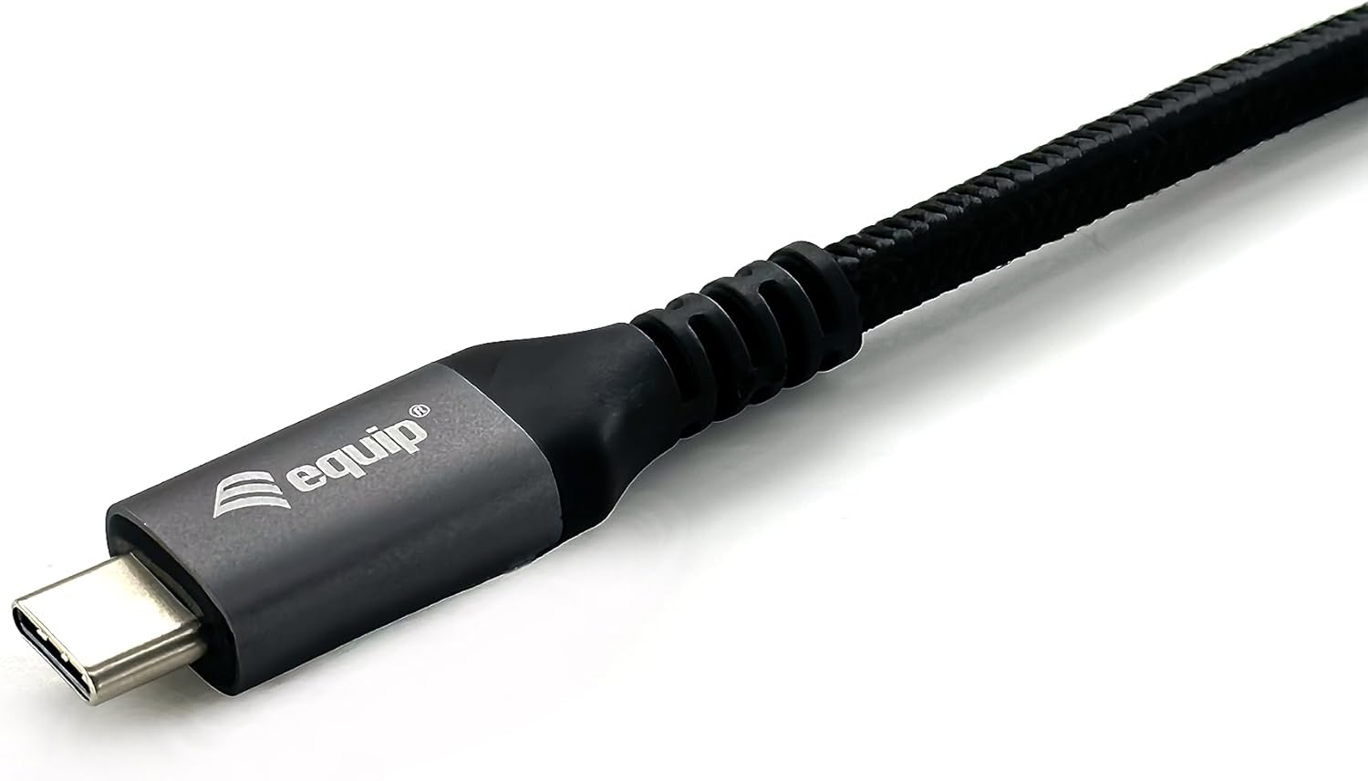 Equip 128371 USB 3.2 Gen 2 C-to-C Extension Cable, M/F, 1.0m, 4K/60Hz, 10Gbps, Black