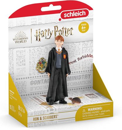schleich 42634 Ron Weasley & Krätze, ab 6 Jahren, Harry Potter - Spielfigur, 4 x 2 x 10 cm