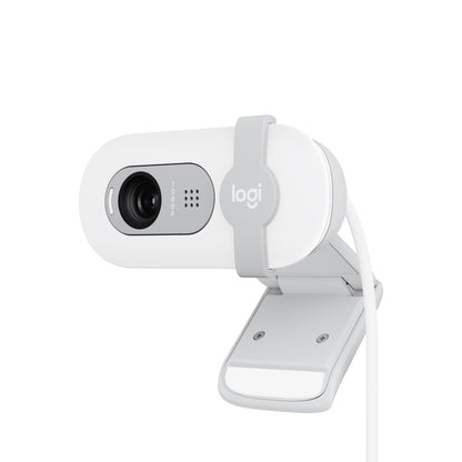 Logitech Brio 100 Full HD Webcam for Meetings and Streaming, Auto-Light Balance, Built-In Mic, Privacy Shutter, USB-A, for Microsoft Teams, Google Meet, Zoom and More